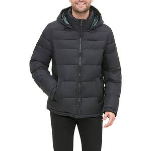 Veste matelassée d'hiver pour hommes de dernière qualité résistante à l'eau et col montant vêtements de gros décontractés - Product Image 1