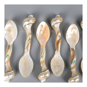 Nature's Gift Concha desechable y cuchara Nautilus para caviar una experiencia única de herramienta de postre-Caryln - Product Image 3