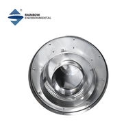 Capot de cheminée en acier inoxydable 3" 4" anti-reflux pour tuyau de cheminée à double paroi, résistant à la rouille et à la corrosion