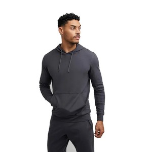 Chándales de estilo de tendencia para hombre, venta al por mayor, algodón liso, 100%, chándal ajustado, pantalones para correr, conjunto deportivo, mono, chándal OEM - Product Image 6