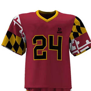 Diseña tus Propios Uniformes de Lacrosse con Logotipo Personalizado, Camisetas Reversibles, Pantalones Cortos, Ecológicos, Resistentes al Viento, 100% Poliéster, Servicios OEM Personalizados - Product Image 6