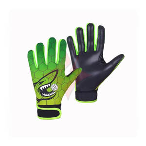 Gants de gardien de but de football FLASH GEAR avec logo personnalisé, doigts complets, à enfiler, imperméables, extensibles, antidérapants, en polyester - Product Image 4