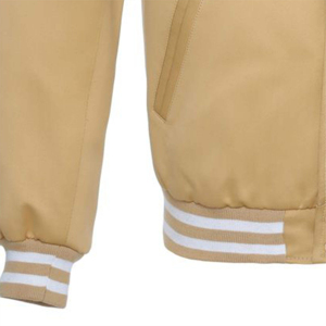 Veste bomber varsity à col montant, coupe-vent, respirante, avec capuche et revêtement personnalisé - Product Image 3