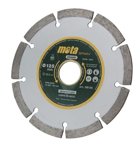 Disco diamantato segmentato per taglio laser, taglio a secco 115mm (MOTA SS115) - Product Image 1