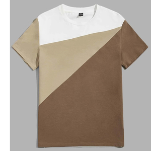 <b>Ringer</b> <b>T</b> <b>Shirts</b> Custom Logo Men's AIRism Cotton Oversized Crew Neck <b>T</b> <b>Shirt</b> - Product Image 3