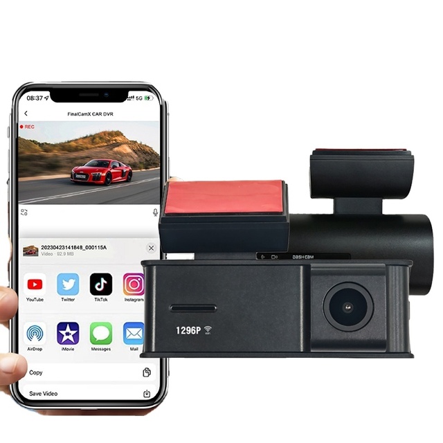 Autosali V9 HD 2K WIFI DASHCAM Car Black Box High Definition Night Vision Parking Monitoring 1920P Dash Camera Wifi GPS Dash Cam