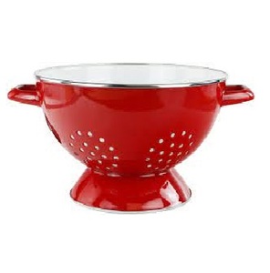 Durable Modern Style Stainless Steel <b>Colander</b> Elegant Home Kitchen Basket <b>Strainer</b> for Export Use - Product Image 3