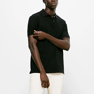 Polo de golf d'été pour hommes 100% séchage rapide décontracté mince solide tissu tricoté de haute qualité grande taille polos - Product Image 5