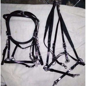 Conjunto Completo de Equitación de PVC, Cabestro, Brida y Pechera, Duradero, Calidad de Exportación para Entrenamiento y Deportes - Product Image 5