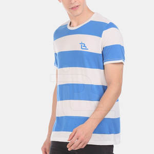 Camiseta de algodón 100% de alta calidad informal de manga corta con cuello redondo para hombre del fabricante OEM - Product Image 2