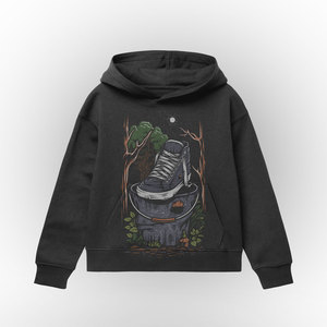 Venta caliente de alta calidad 100% algodón de gran tamaño desgastado ácido lavado polar Sudadera con capucha logotipo personalizado al por mayor para hombres y mujeres - Product Image 6