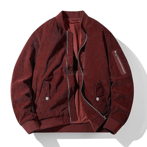 2025 Wholesale Custom Logo Men <b>Baseball</b> <b>Bomber</b> <b>Jacket</b> Windbreaker Windproof Outdoor Casual Coat Direct Factory - Product Image 4