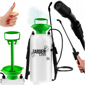 Pulverizador Manual a Presión de 8L, Herramienta de Jardín Potente con Lanza Larga Ajustable - Product Image 1