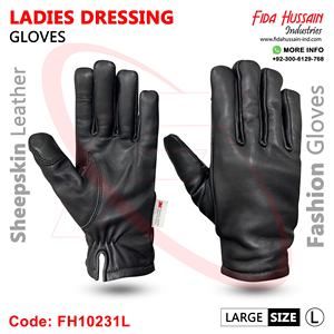 <b>Ladies</b> High Quality Winter Fancy <b>Leather</b> Safety <b>Gloves</b> Fashion Daily Wear with Excellent Grip Femme Gants - Product Image 2
