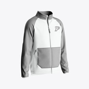 Veste polaire de haute qualité pour hommes logo personnalisé vêtements de sport chauds avec fermeture éclair, veste respirante d'entraînement de course à pied en plein air - Product Image 2