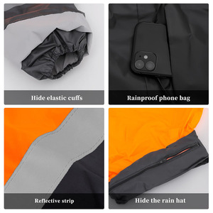 Veste de randonnée imperméable à capuche pour homme, nouvelle collection, design incroyable, couture de qualité supérieure, facile à porter - Product Image 5