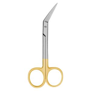 Tijeras quirúrgicas curvas con cuchillas de acero inoxidable para un corte médico preciso y operaciones quirúrgicas - Product Image 1