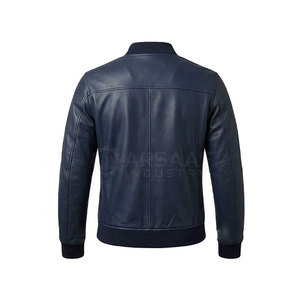 Chaqueta de Cuero Vacuno para Hombre de Alta Calidad a Precio de Fábrica, Logotipo Personalizado, Diseño Personalizado, Impermeable, Transpirable, Estilo Urbano - Product Image 3