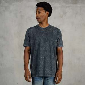 Nouvelle arrivée lavage à l'acide t-shirts pour hommes sur mesure t-shirts de base en gros 100% coton concevoir votre propre prix pas cher - Product Image 2