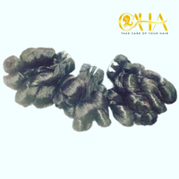 Extensions de Cheveux Humains Vietnamiens 100% Funmi Couleur Naturelle, Ondulées et Tendance, Effet Bouncy, Tissage pour Perruques de Femmes Noires