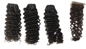 ผมต่อแบบไม่ผ่านการทำเคมี16นิ้วผมต่อแบบพรีเมี่ยมไร้เหาธรรมชาติ100% - Product Image 4