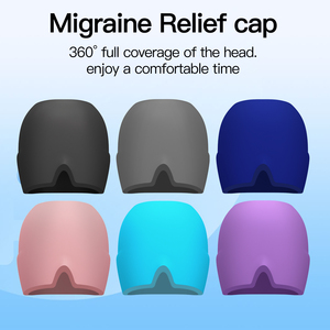 Chapeau réutilisable + Couverture lavable en gel pour compresse chaude ou froide, bandeau pour la tête, soulagement de la douleur, gel pour la tête, chapeau pour soulager les maux de tête et les migraines - Product Image 6