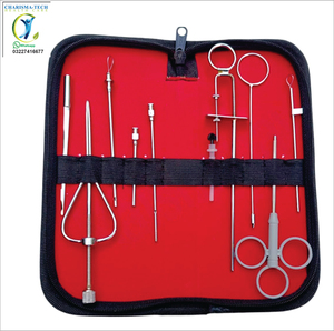 เครื่องมือผ่าตัดสัตว์สำหรับสัตวแพทย์ ทำจากสแตนเลส ใช้สำหรับสัตว์ปศุสัตว์ เช่น วัว ม้า แพะ แกะ สำหรับใช้ในฟาร์ม ได้รับมาตรฐาน CE ยี่ห้อ CHC รุ่นขายดีที่สุด สำหรับการดูดเนื้อเยื่อเนื้อเยื่อต่อมที่หัวนม - Product Image 6