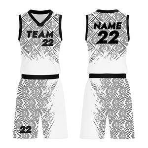 Uniformes de basket-ball OEM en polyester de haute qualité, couleurs et tailles personnalisées disponibles pour les équipes 2025 - Product Image 1
