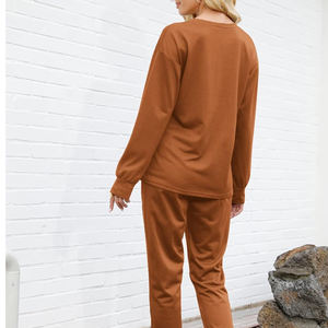 ... Conjunto de chándal informal para mujer, ropa deportiva ligera y cómoda, traje para correr para entrenamiento de gimnasia, correr y actividades al aire libre - Product Image 1