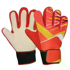 Vente en gros Gants de gardien de but professionnels confortables en cuir de haute qualité Gants de gardien de but de football imprimés personnalisés Doigt respirant - Product Image 4