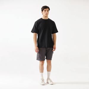 100% ผ้าคอตตอนคอมบ์สวมใส่สบายเสื้อยืดธรรมดาหรูหราทุกฤดูสำหรับผู้ชายเสื้อยืดโอเวอร์ไซส์ใหญ่พิเศษ - Product Image 4