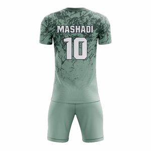 Conjuntos de Uniformes de Fútbol para Adultos Unisex con Estampado por Sublimación, Camisetas de Fútbol Cortas Transpirables con Estampado Digital de Alta Calidad para Equipos de Club - Product Image 6