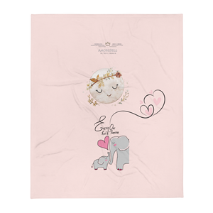 Coperta per Neonati AmoreBell in Morbido Cotone Organico con Stampa Fantasia e Imbottitura in Seta, Ottima come Regalo Personalizzato - Product Image 1