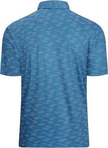 เสื้อโปโลผ้าฝ้ายระบายอากาศเข้ารูปสำหรับผู้ชายเสื้อโปโลแบบถักผ้าถักแบบปัก - Product Image 2