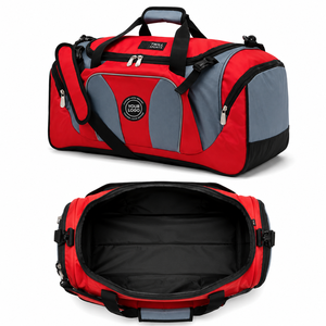 Multi Functional Lightweight Eco Friendly <b>Duffel</b> <b>Bag</b> Breathable Polyester Gym Yoga External Zipper Pocket Reinforced <b>Duffel</b> <b>Bag</b> - Product Image 1