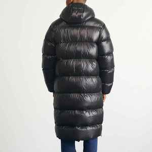 <b>Mens</b> insulated puffer <b>long</b> <b>jacket</b> providing full length warmth and durable winter ready performance - Product Image 3
