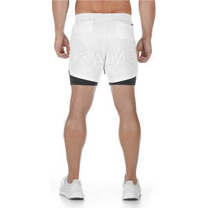 Pantalones cortos de gimnasio de nuevo estilo, de secado rápido, hechos en poliéster, Spandex, pantalones cortos de gimnasio, diseño más vendido, tus propios pantalones cortos de gimnasio para hombres - Product Image 3