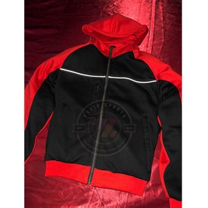 Sweat-shirts à capuche en molleton de coton OEM pour motards, sécurité, décontractés, pour la conduite à moto, vente en gros avec logo personnalisé - Product Image 6