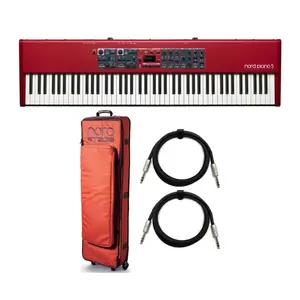 Baru Nords Piano 4 88-Key tahap Hammer-Action keyboard