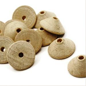 Cuentas de Madera Coloridas, Forma Personalizada y Cuentas de Madera de Colores, Hechas a Mano, Producto Indio - Product Image 4