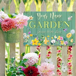 Panneaux de jardin en métal personnalisés Avis Custom Vintage Sign Handmade Iron Signs Disponible en gros chez un vendeur indien - Product Image 1