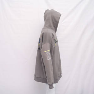 เสื้อฮู้ดของผู้ชายวัยกลางคนมีสไตล์ลำลองอบอุ่นแนวสตรีทอินเทรนด์กำหนดโลโก้ได้เองระบายอากาศได้ดีเดินทางเดินเขาฤดูหนาววินเทจ - Product Image 5