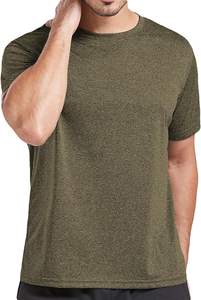 Wholesale <b>High</b> Quality 100% Cotton Mens <b>Tshirt</b> <b>High</b> Quality Custom logo Men's Heavyweight Cotton Short Sleeve Crew <b>Neck</b> T-Shirt - Product Image 3