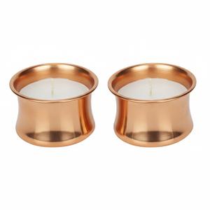 Pot à bougie en cuivre poli de haute qualité, design vintage, décoration d'intérieur, porte-bougie, objet décoratif moderne au prix le plus bas - Product Image 1