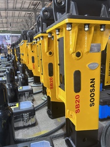 Hydraulic Breaker sb 20 box type suitable for mini excavators and bob <b>cat</b> skid steer loader good quality for hard rocks - Product Image 4