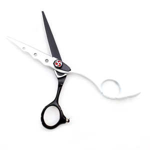 Ciseaux de coupe de cheveux ciseaux barbier professionnel en acier inoxydable coiffure amincissement et fabrication de coupe ciseaux de coiffeur - Product Image 3