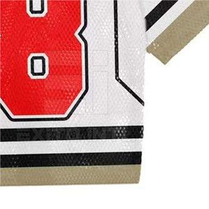 Maillot de football en mesh de haute qualité, col en V, manches courtes, anti-transpiration, maillot de football performant en mesh - Product Image 6