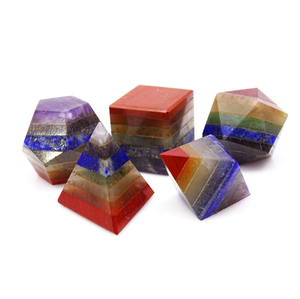 คริสตัลธรรมชาติคุณภาพดีที่สุด ชุดเรขาคณิตศักดิ์สิทธิ์เจ็ดจักระ | ขายชุดเรขาคณิตศักดิ์สิทธิ์บําบัดคริสตัล 5 และ 7 ชิ้น - Product Image 6