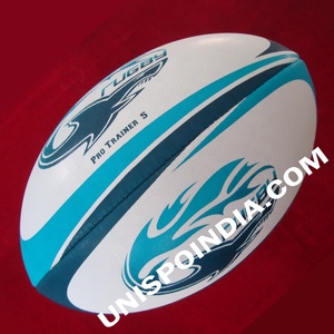 Pelota de partido profesional para escuelas y universidades hecha de goma sintética pelotas de Rugby personalizadas - Product Image 5