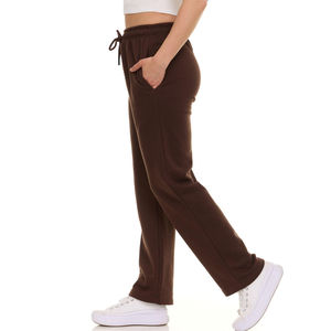 Pantalones Deportivos de Mujer con Logotipo Personalizado, Color Sólido, Cintura Elástica, 100% Algodón, Pantalones Casuales de Invierno para Correr, Venta en Línea al por Mayor - Product Image 4